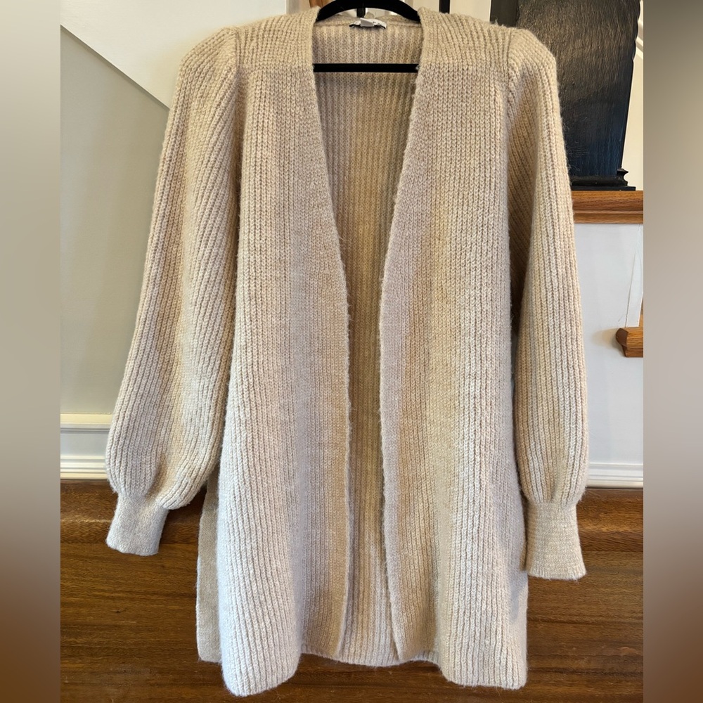 Oatmeal TopShop Cardigan